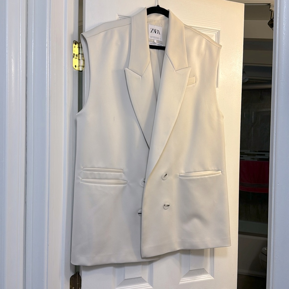 Zara oversized vest